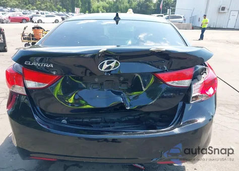 2013 Hyundai Elantra Gls from USA, damaged, VIN 5NPDH4AE9DH258523